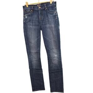 CITIZENS OF HUMANITY Elson Mid Rise Skinny Jeans 25 Dark Wash EUC